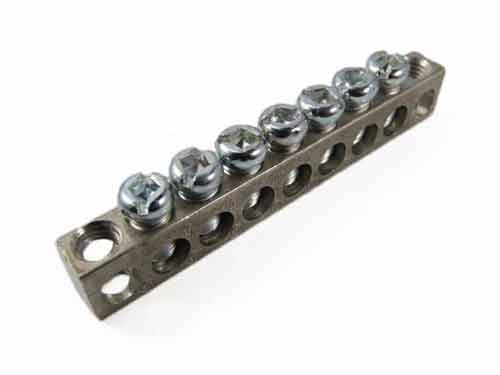 4-9,1,9-RS neautral ground bar 4-14 AWG